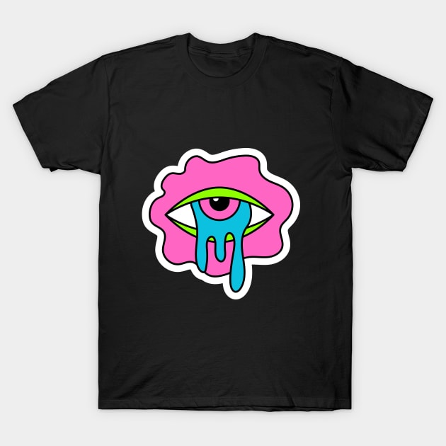 Trippy Eye T-Shirt by taoistviking